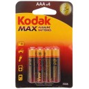 Μπαταρίες KODAK MAX alkaline AAA 4 Τεμάχια 30952812