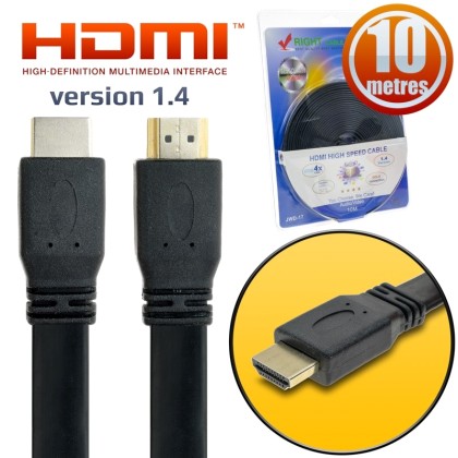 HDMI Cable JWD-17 Πλακέ 10m
