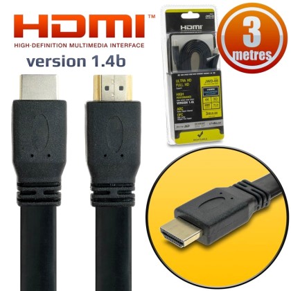 HDMI Cable JWD-08 Πλακέ 3m