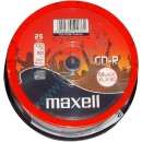 MAXELL CD-R music XL-II 80min, 700MB, 16x, 25τμχ Cake box