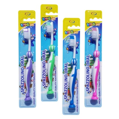 Παιδική οδοντόβουρτσα Kids, μαλακή, ποικιλία χρωμάτων