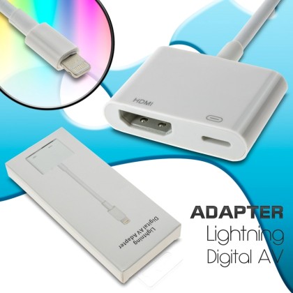 Lighthing Digital AV Adapter White