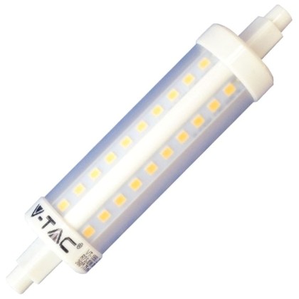 LED Λαμπτήρας V-TAC Τύπου Ιωδίνης 10 W Μήκος: 118mm 800lm Ψυχρό 