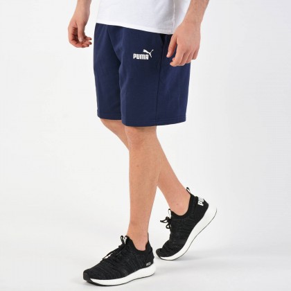 Men's Puma - Essentials Sweat Shorts in Blue | 851769-06