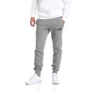 Men's Puma Fleece Sweatpants In Grey | 851753-03