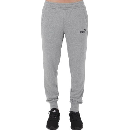 Men's Puma Essential Regular Fit Pant In Grey | 851754-03