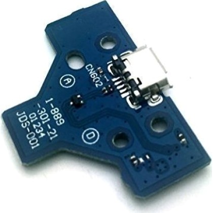 Πλακέτα Φόρτισης Micro USB για το Χειριστήριο PS4 JDS-001 14Pin 