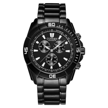 Curren 8044 Luxury Men's Sports Quartz Watches Stainless Steel M