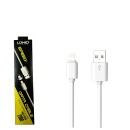 Ldnio Regular USB 2.0 to Lightning Cable Λευκό 2m (SY-05)
