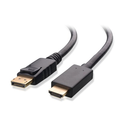 Powertech Cable DisplayPort male - HDMI male 2m (CAB-DP019)