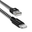 Dux Ducis K-ONE Series USB / Lightning Cable 2.1A 2M black