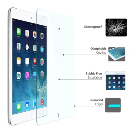 Apple iPad 5/Air/Air2 - Προστατευτικό Οθόνης Tempered Glass 0.26