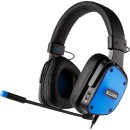 SADES Gaming Headset Dpower, 3.5mm, 40mm ακουστικά, Blue (PS4-PC