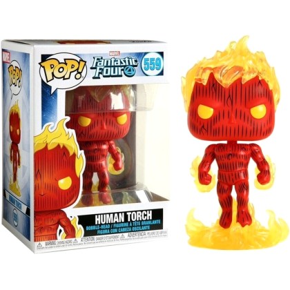 Pop! Marvel: Fantastic Four - Human Torch 559 (889698449878)