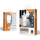 LDNIO A303Q 18W Φορτιστής Fast Charger Type-C 1m, Quick Charge 3