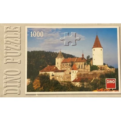 Παζλ DINO & Ravensburger, Castle tower ,1000 pieces Puzzle, 