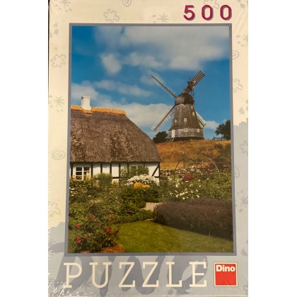 Παζλ DINO & Ravensburger, village ,1000 pieces Puzzle, No.01