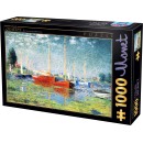 Claude Monet Red Boats at Argenteuil 1000pcs (67548-04) D-Toys