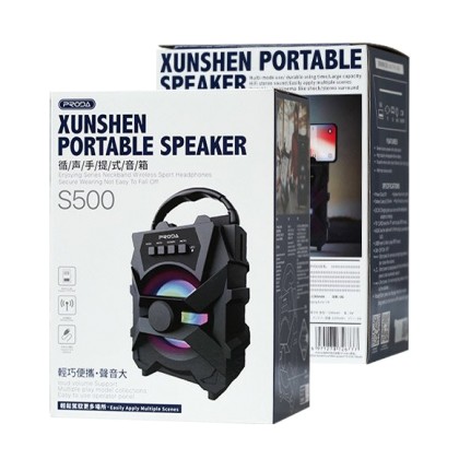 Proda Xunshen portable wireless Bluetooth speaker FM radio / SD 