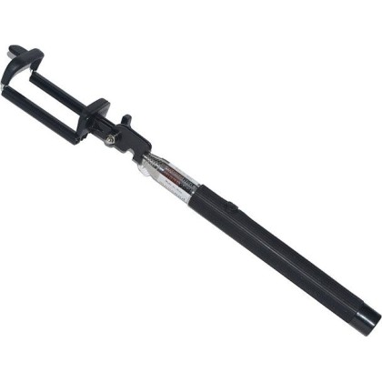 Universal Selfie Stick Monopod SF101- Black 95cm