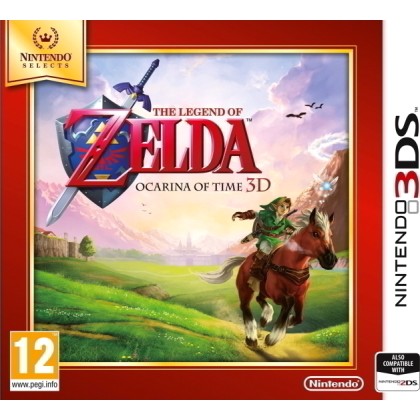 3DS Game - The Legend of Zelda Ocarina of Time 3D (Selects)