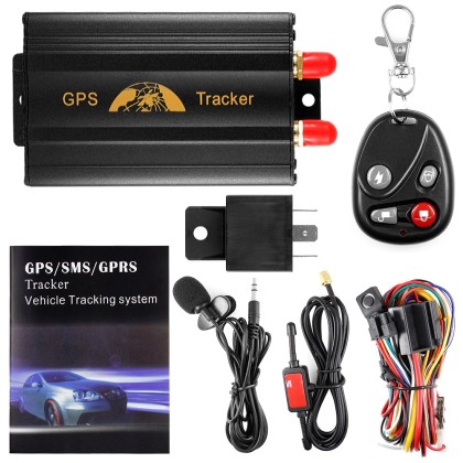 AFUNTA Vehicle Car GPS Tracker 103B With Remote Control GSM Alar