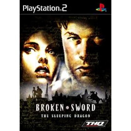 PS2-BROKEN SWORD the sleeping dragon USED
