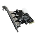 Κάρτα PCI-E PCI Express to 4x USB 3.0 Ports Controller (OEM)