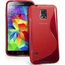 Θήκη Σιλικόνης S-Line for Samsung Galaxy S5/G900 (Red)(OEM)
