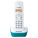 Panasonic KX-TG1611 Λευκό & Cyan- Ασύρματο Ψηφιακό Τηλέφωνο 