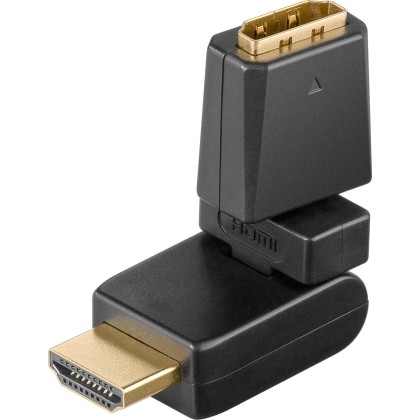 Goodbay Περιστρεφόμενος αντάπτορας (360°) HDMI male - HDMI femal