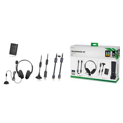 Σετ Αξεσουάρ PLAYFECT-The Advanced Kit for Xbox360™ - 4in1 - Bla