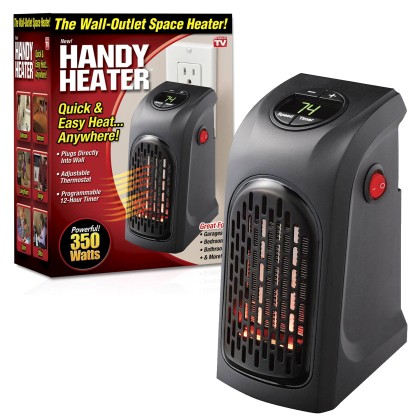 Handy Heater 350 Watt - Mini Φορητό Αερόθερμο Πρίζας Ιδανική για