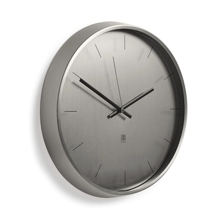 Ρολόι Τοίχου Umbra 1004385-410 Meta Wall Clock Nickel