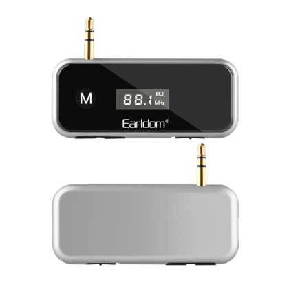 FM Transmitter Earldom M13 3.5mm, Bluetooth V3.0 Grey