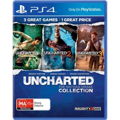 PS4 Game-Uncharted The Nathan Drake Collection (Ελληνικό)