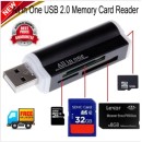 All in 1 Back to School USB Memory Card Reader Adapter for Micro
