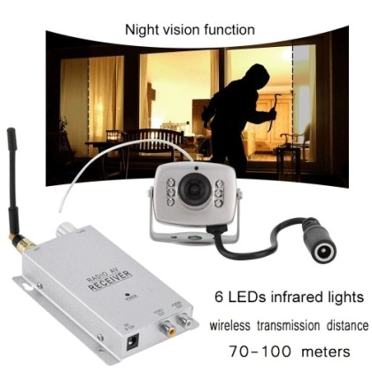 Ασύρματη κάμερα με νυχτερινή όραση 1.2G Mini Wireless TV Night V