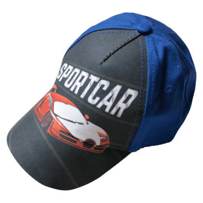 Παιδικό καπέλο για αγόρια SportCar Μπλε