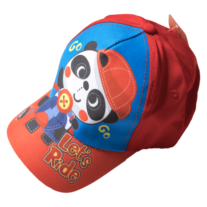 Παιδικό καπέλο για αγόρια Lets Ride Κόκκινο