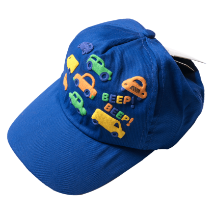 Παιδικό καπέλο για αγόρια Beep Beep Μπλε