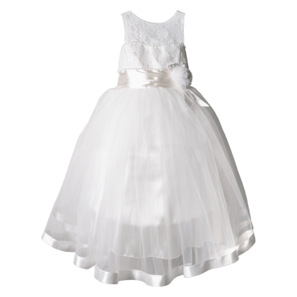 Παιδικό φόρεμα για κορίτσια Monterey άσπρο
