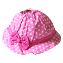 Παιδικό καπέλο για κορίτσια Ροζ Πουά
