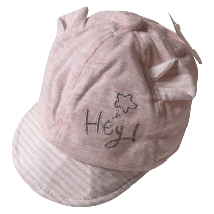Βρεφικό καπέλο για κορίτσια Hey! Ροζ