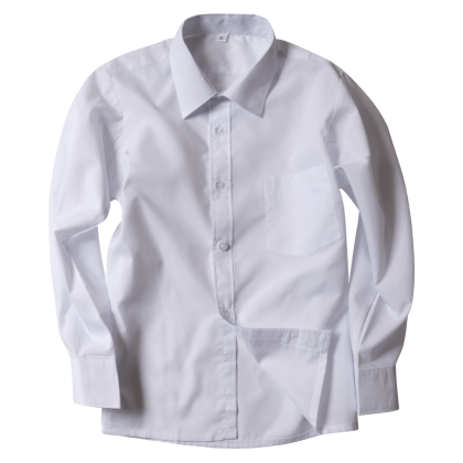 Παιδικό πουκάμισο για αγόρια Basic Λευκό