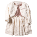 Παιδικό φόρεμα ΕΒΙΤΑ για κορίτσια Poua Ροζ Χρυσό