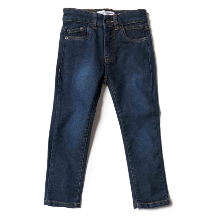 Παιδικό παντελόνι Minoti για αγόρια Regular Dark μπλε