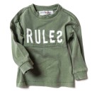 Παιδική μπλούζα Minoti για αγόρια Rules λαδί