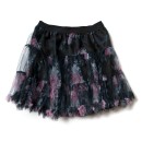 Παιδική φούστα Minoti για κορίτσια Floral μαύρη
