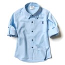 Παιδικό πουκάμισο για αγόρια Sandy Kids γαλάζιο